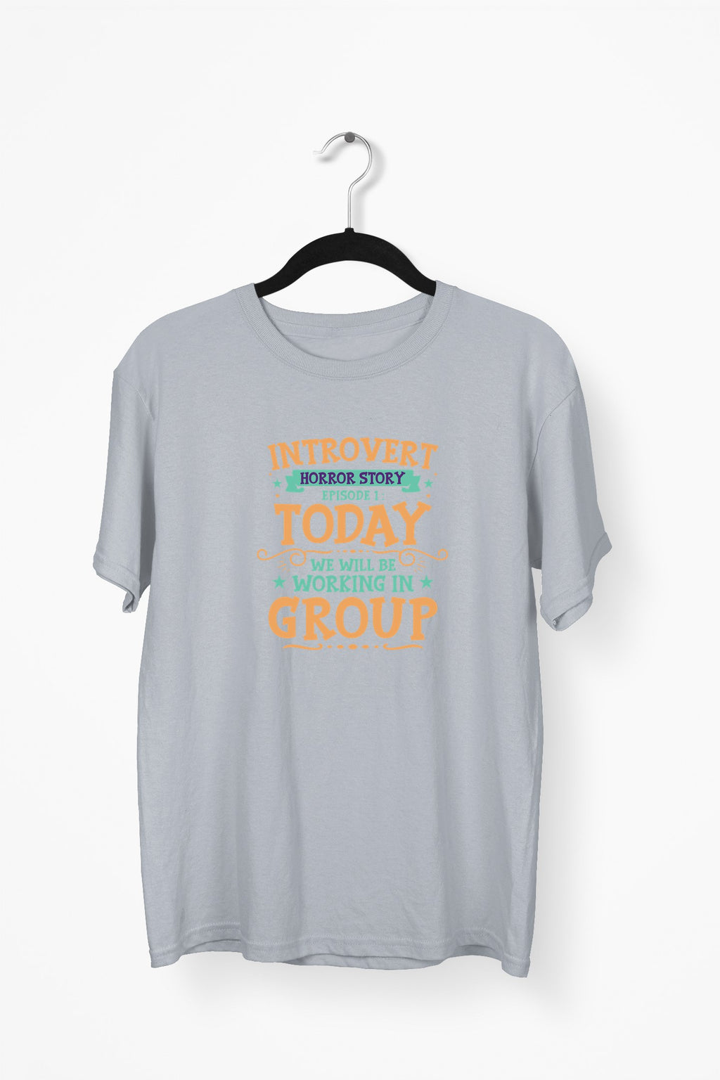 Introvert Premium Tee — Gray