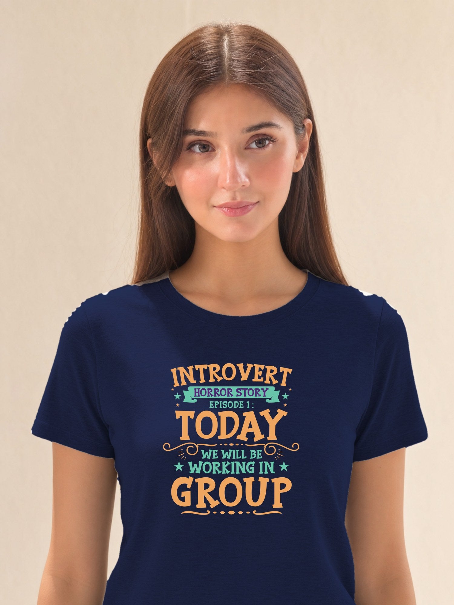 Introvert - female model (closeup)