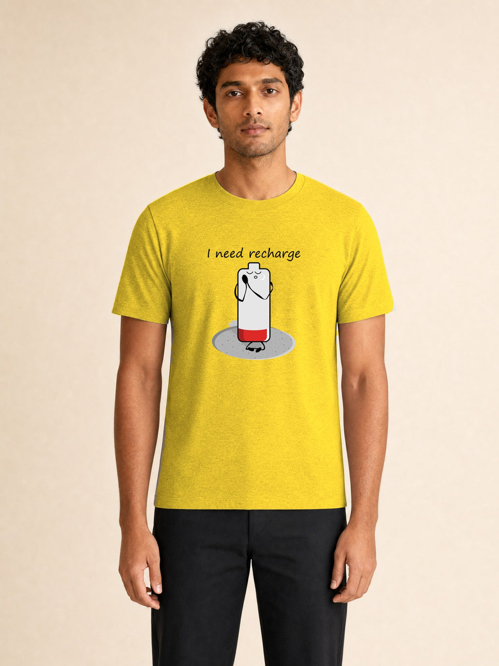Model - Male - Yellow