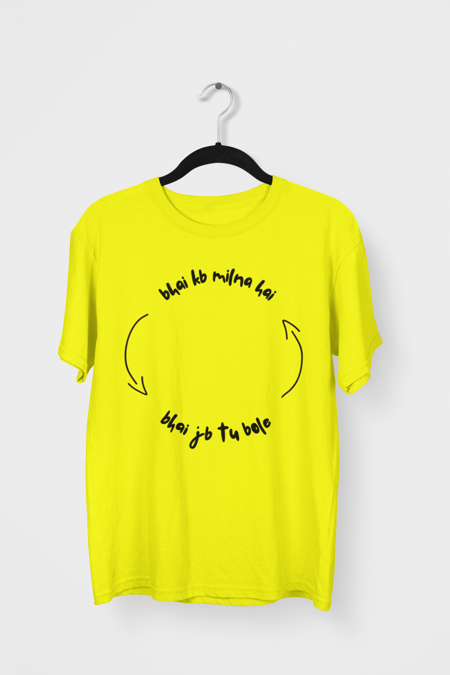 Bhai kb milna hai Premium Tee