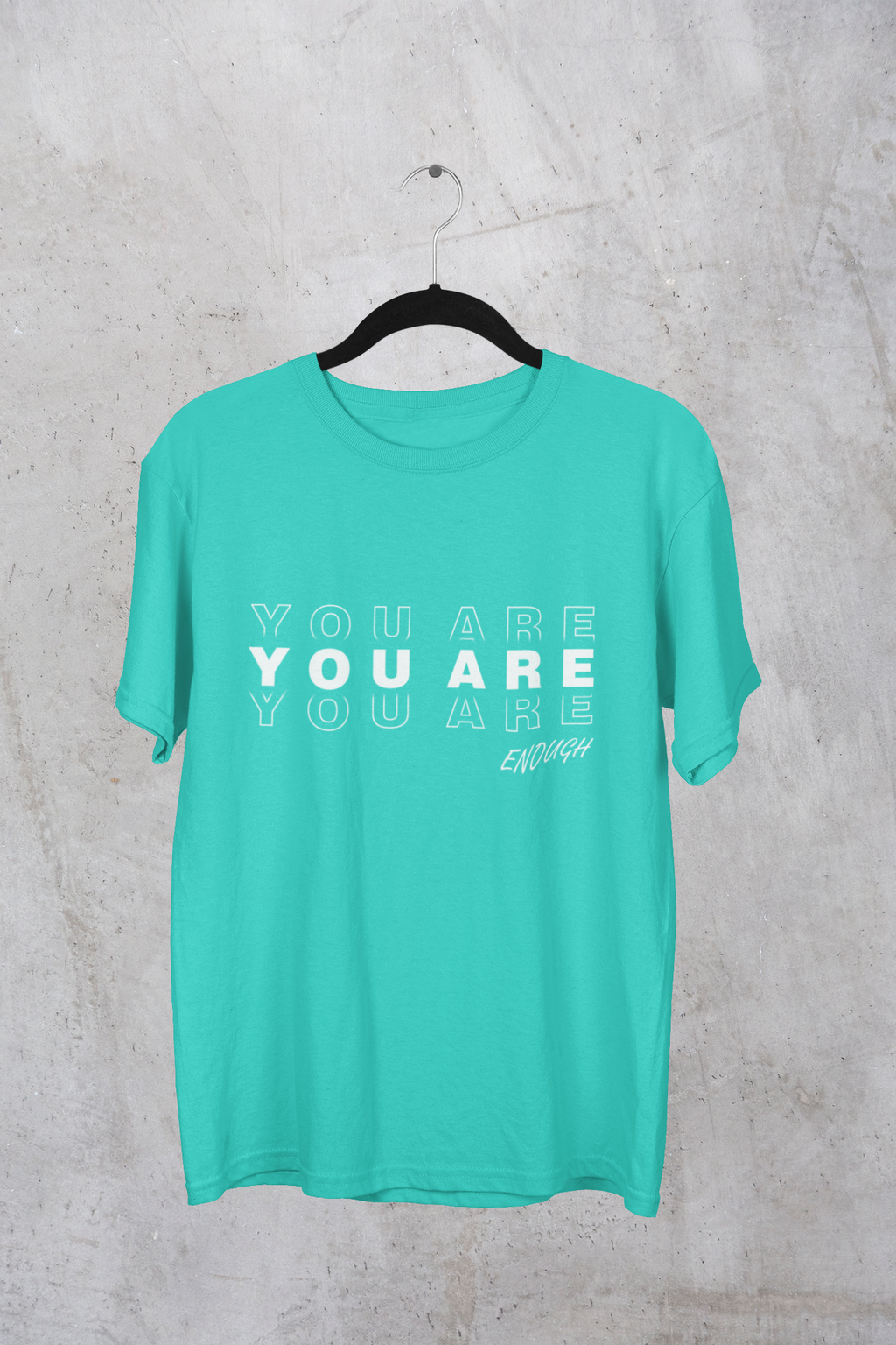 You are enough (White) Premium Tee