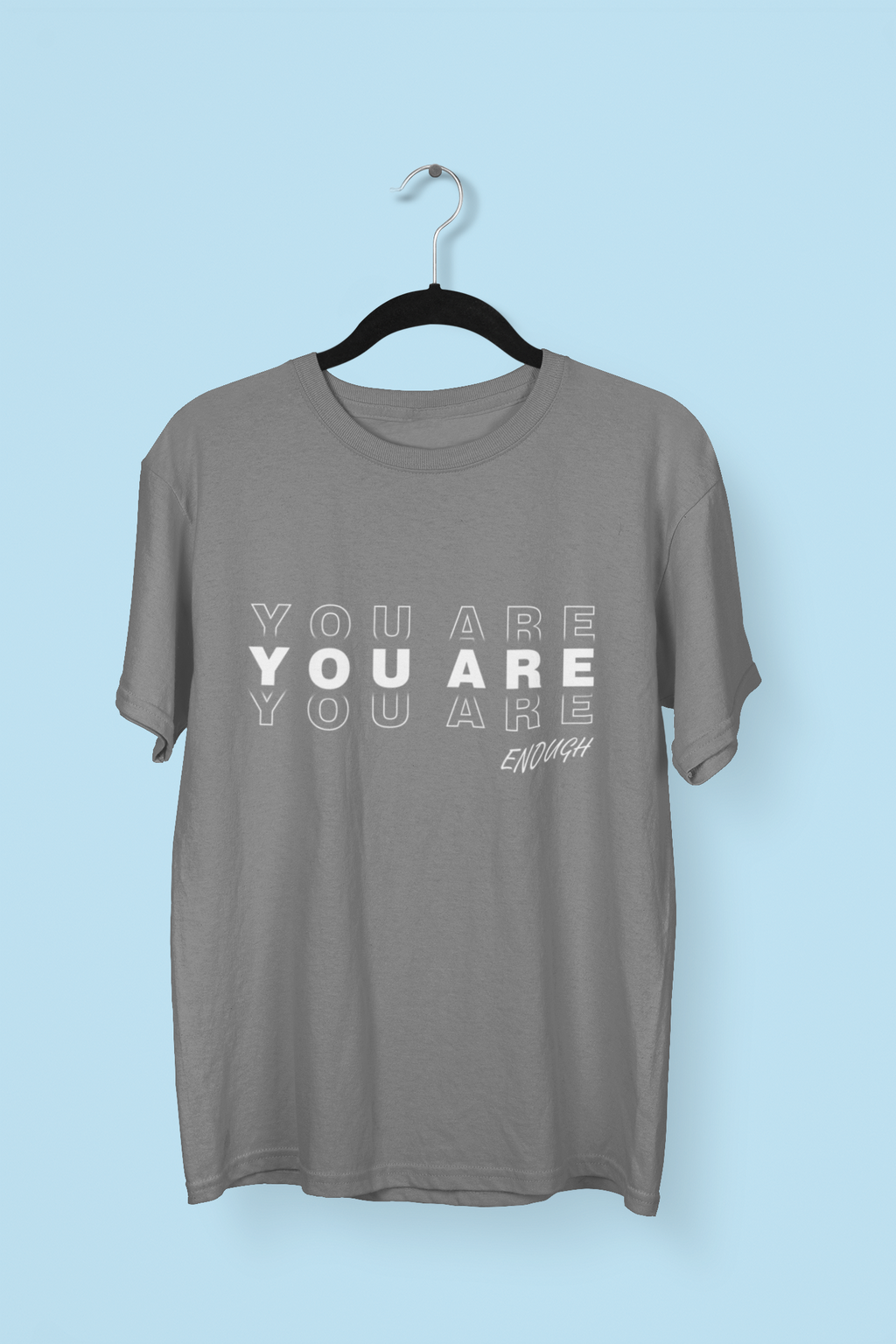 You are enough (White) Premium Tee