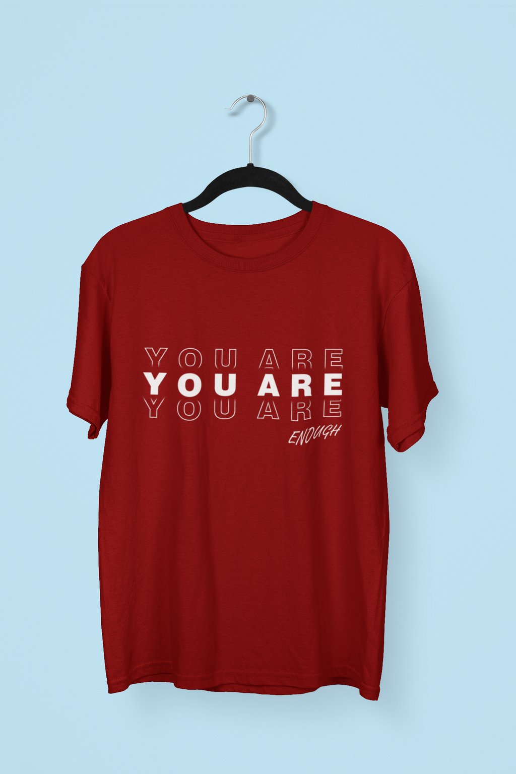 You are enough (White) Premium Tee
