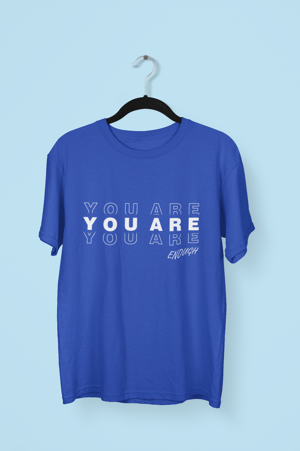 You are enough (White) Premium Tee