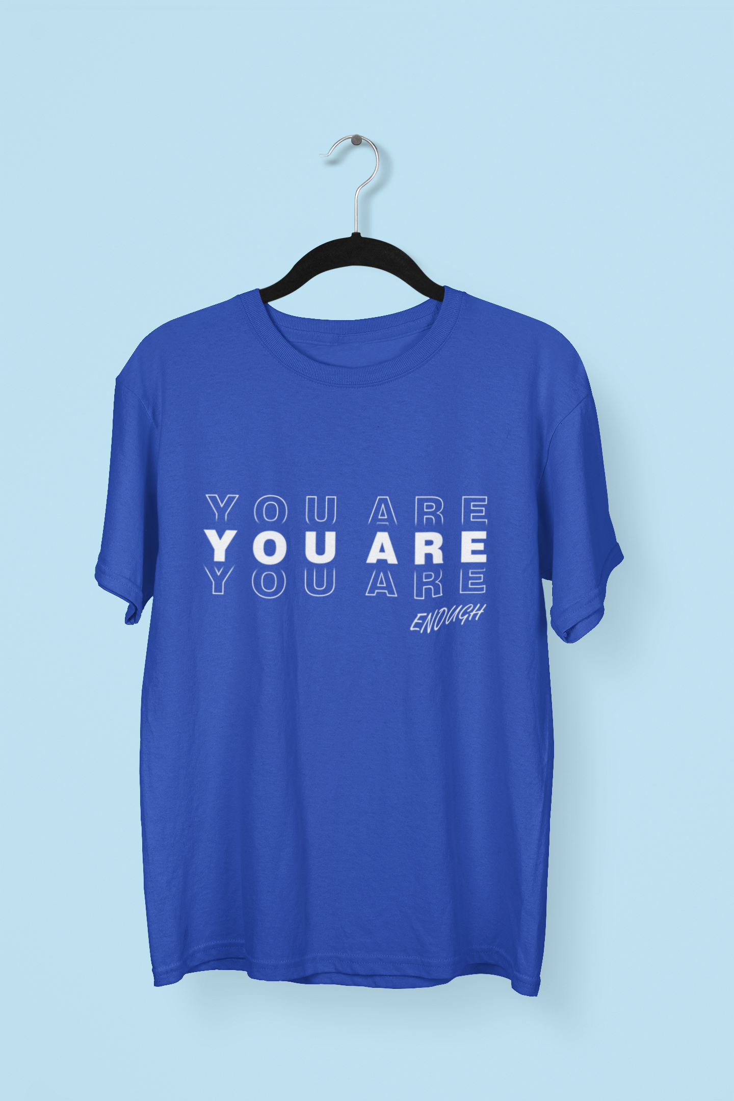 You are enough (White) Premium Tee