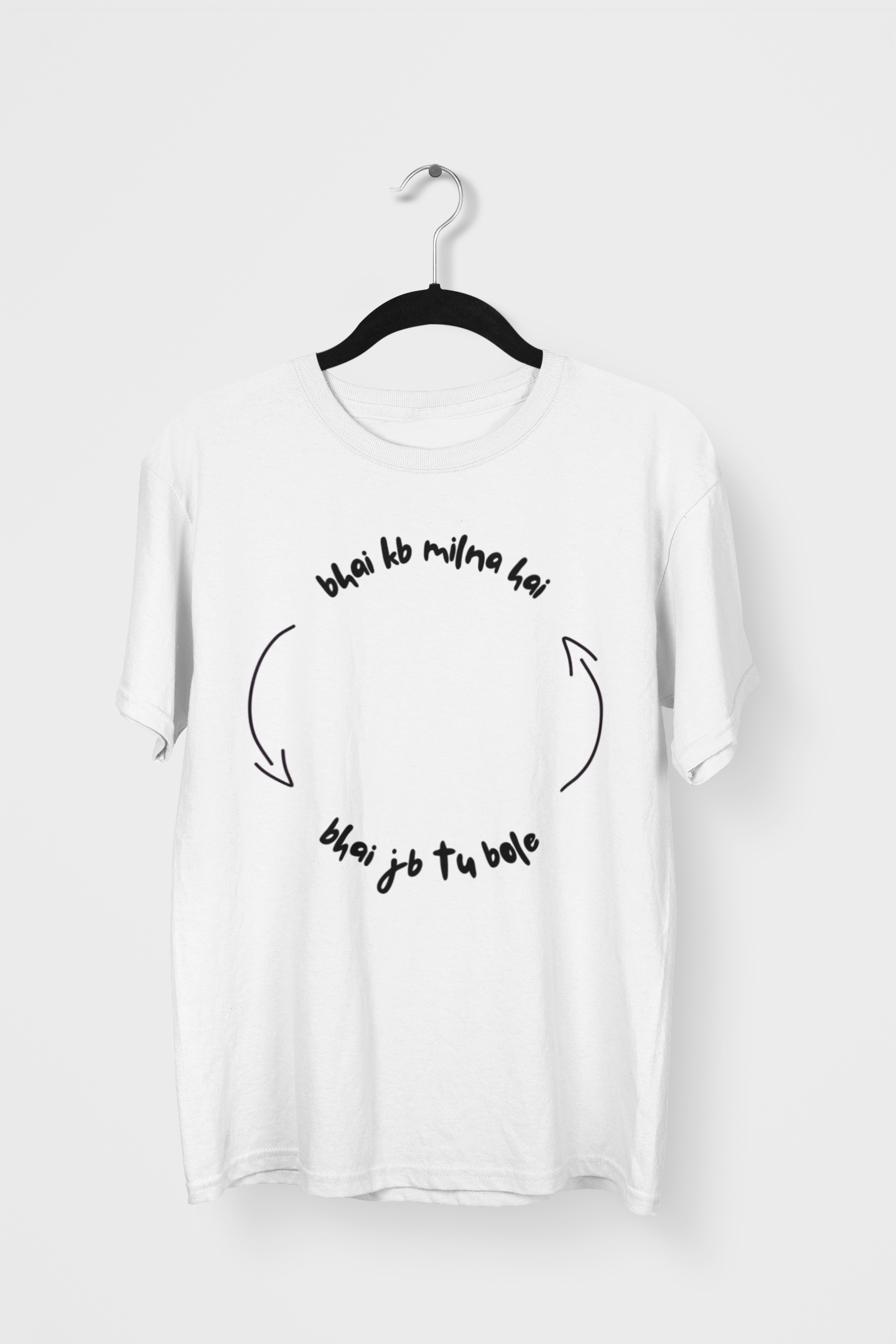 Bhai kb milna hai Premium Tee