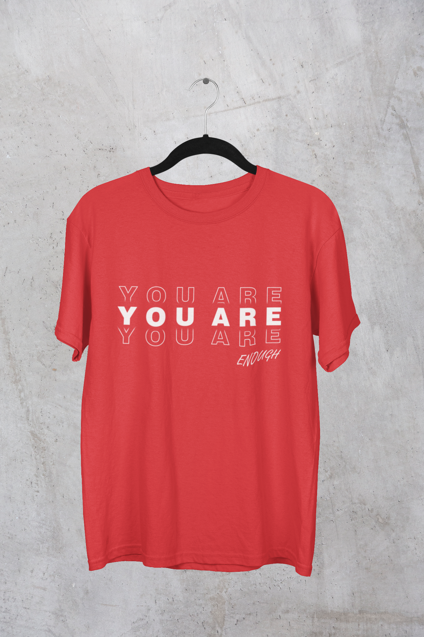 You are enough (White) Premium Tee