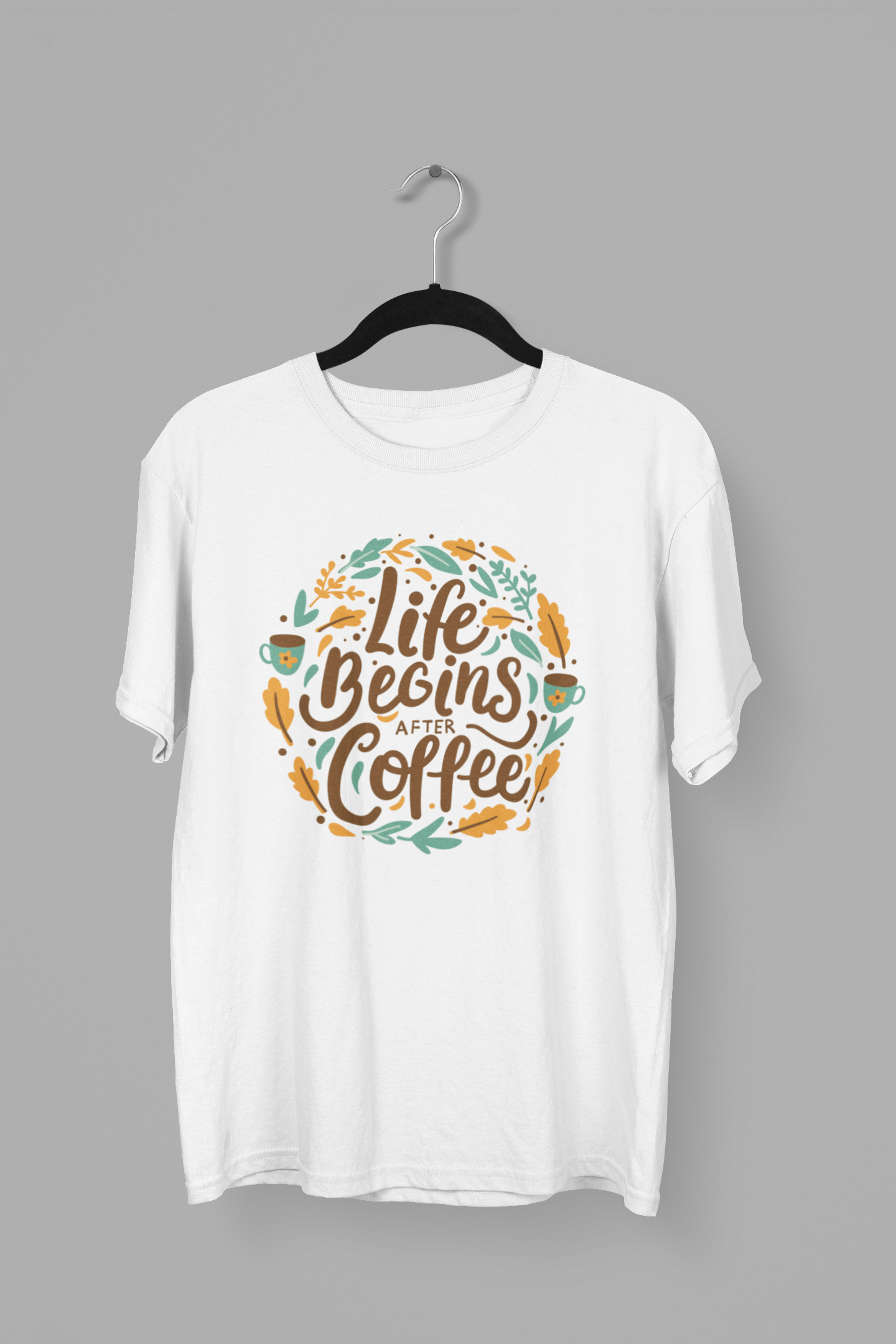 Life Begins After Coffee Premium Tee