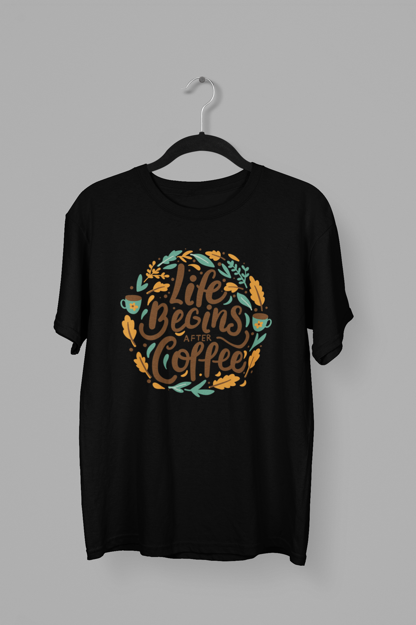 Life Begins After Coffee Premium Tee
