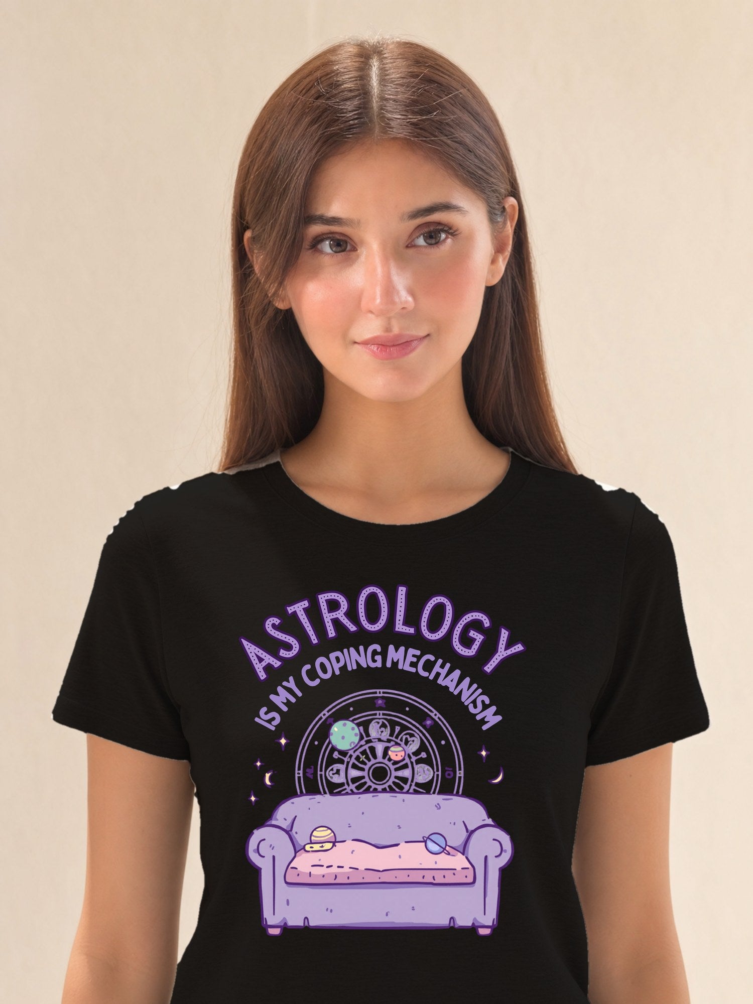 Astrology Therapy - female model (closeup)