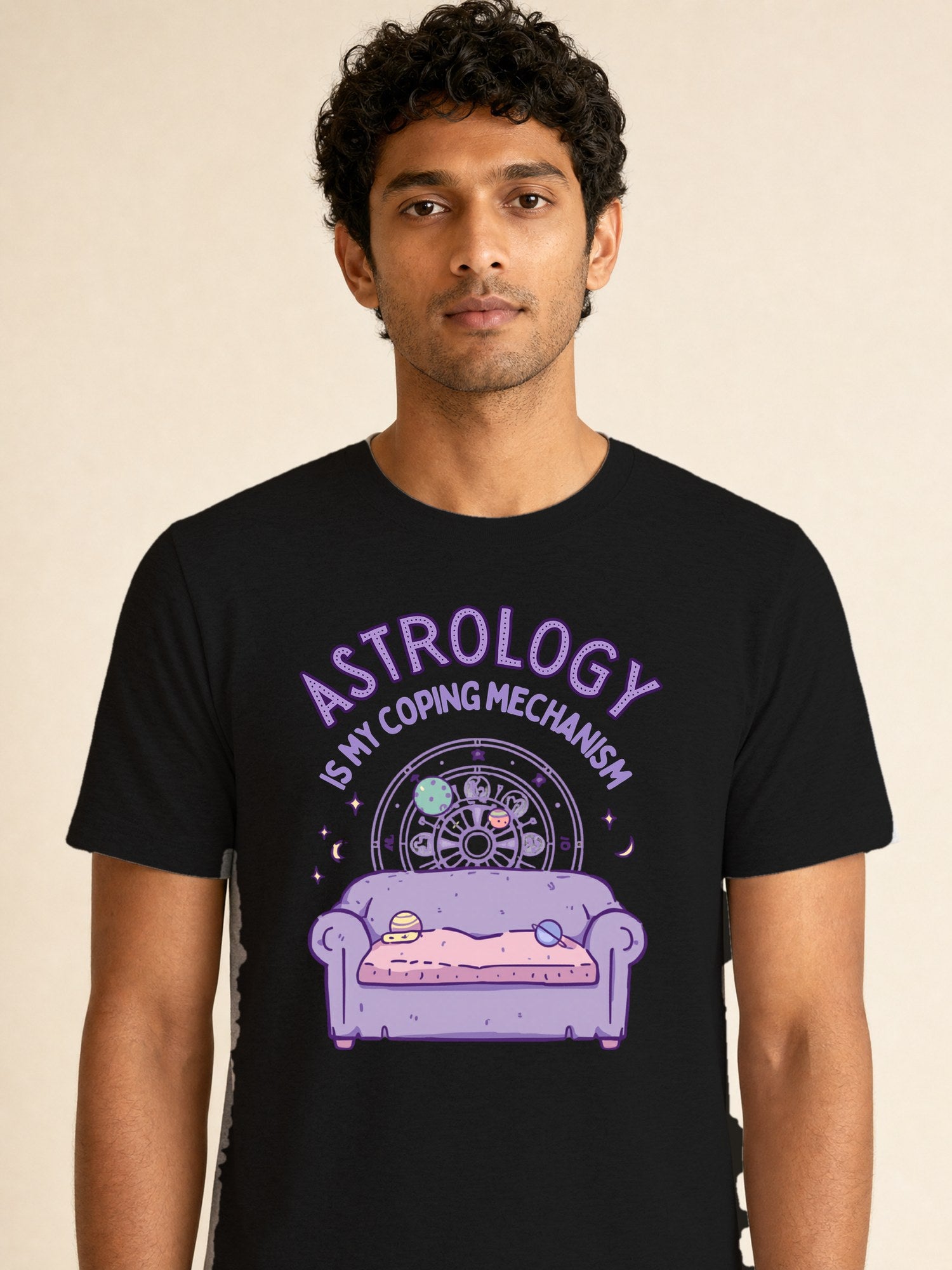 Astrology Therapy - male model (closeup)