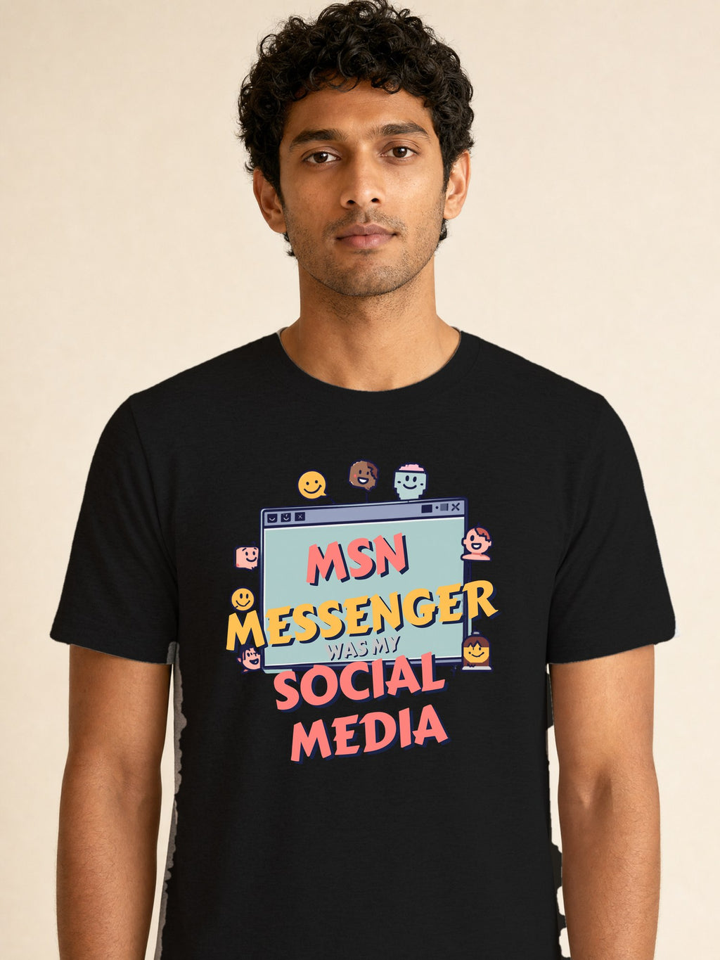 MSN Messenger - male model (closeup)