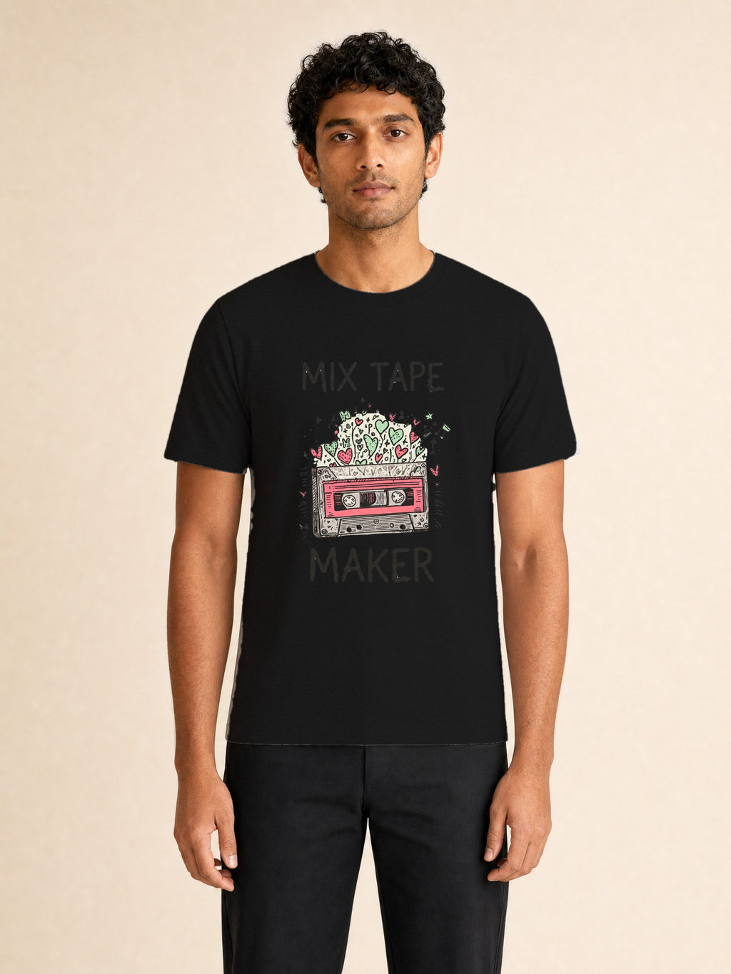 Cassette Tape - male model (full)