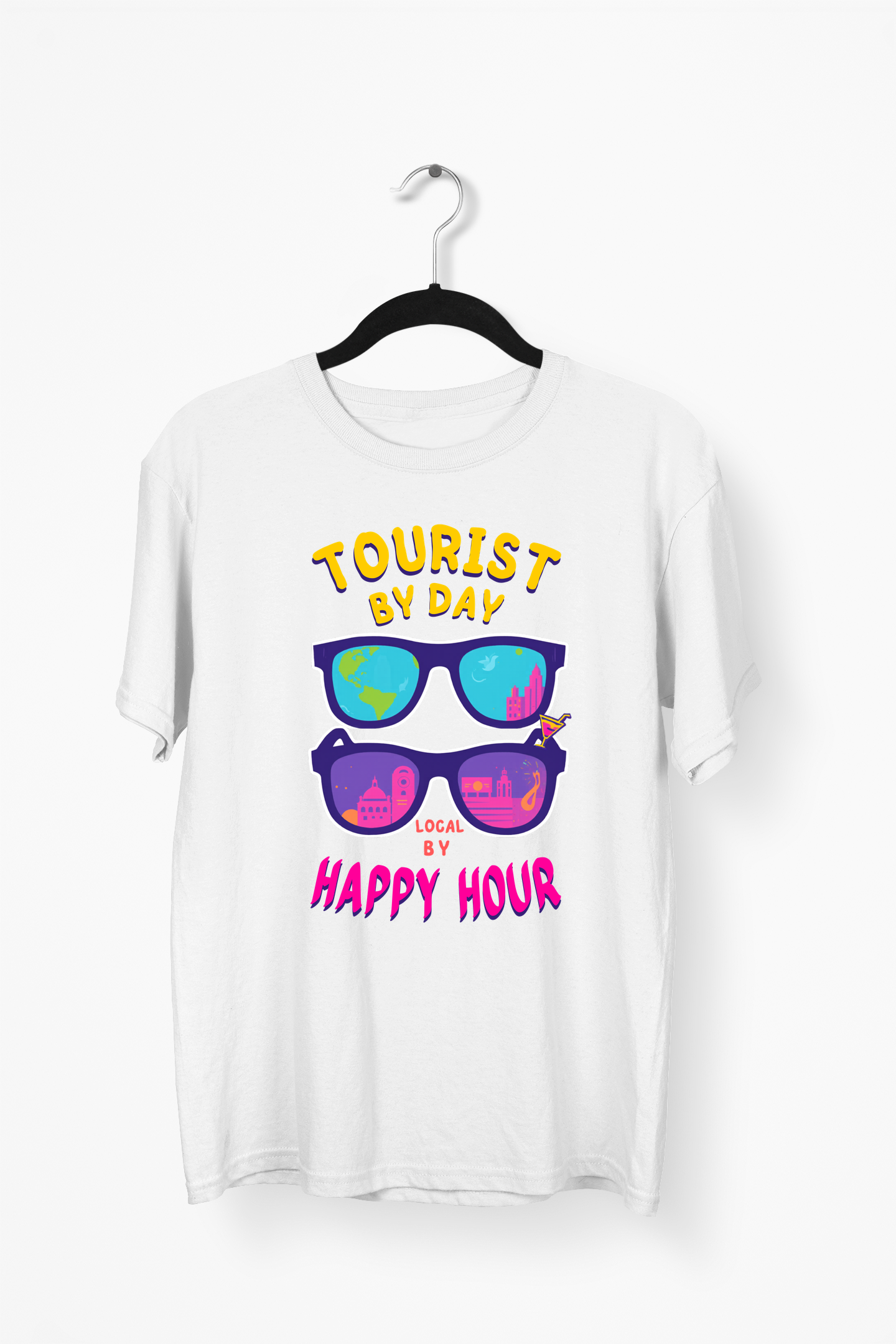 Shades Premium Tee — White