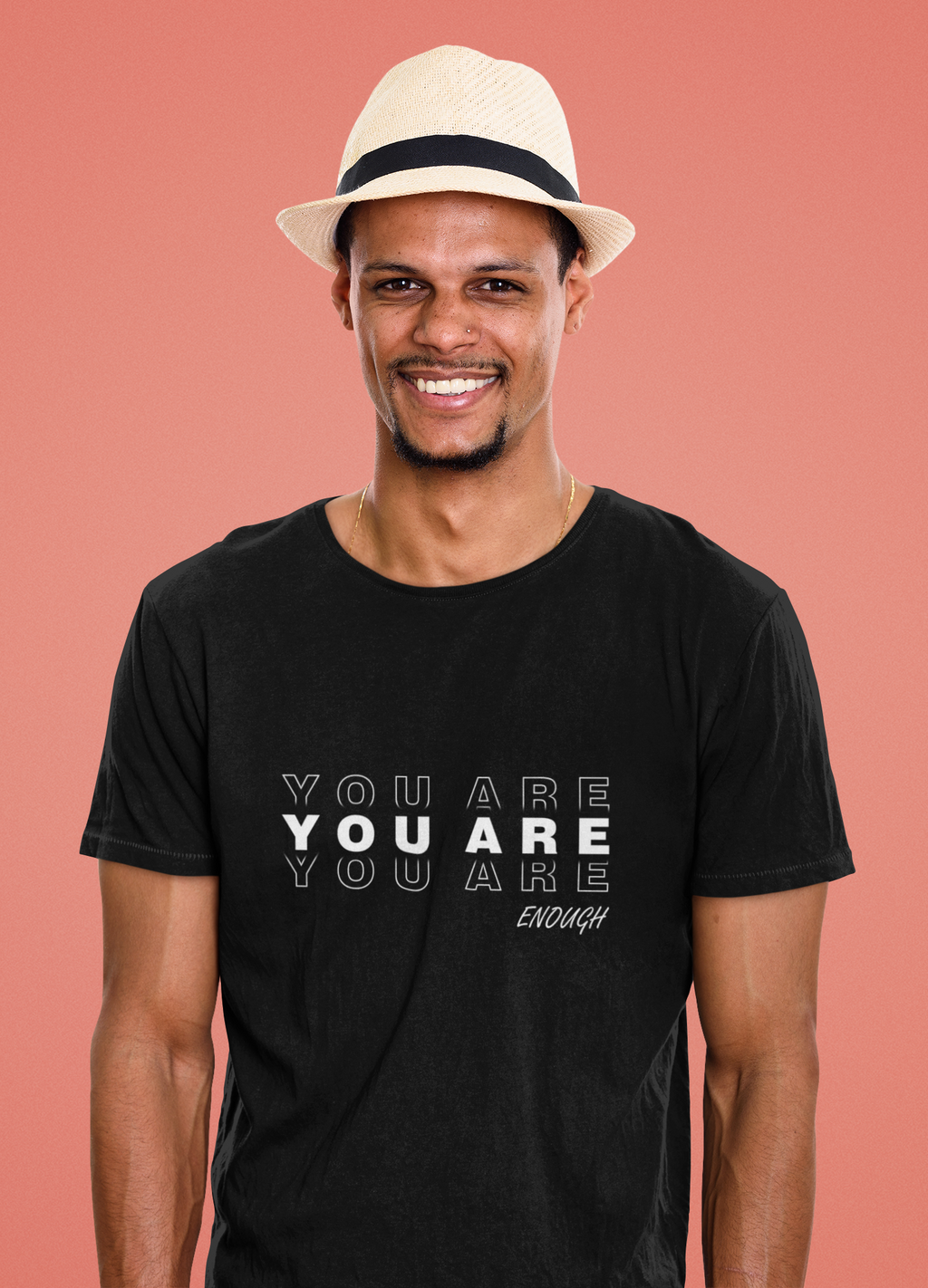 You are enough (White) Premium Tee