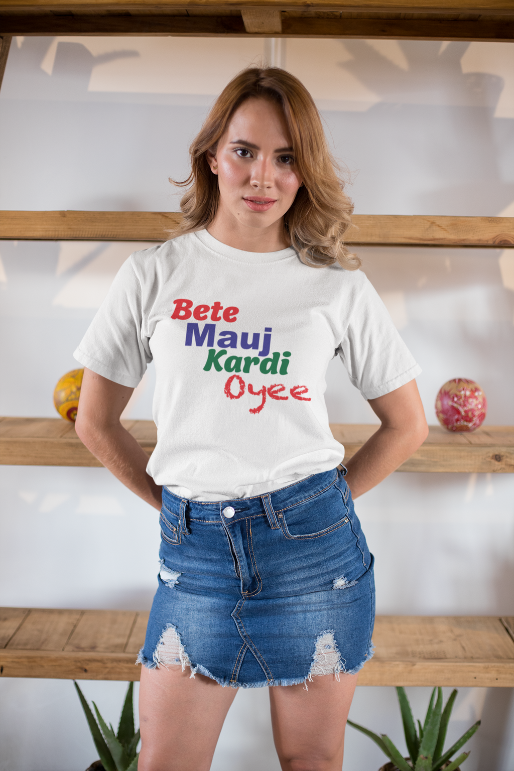 Bete Mauj Kardi Oyee Premium Tee
