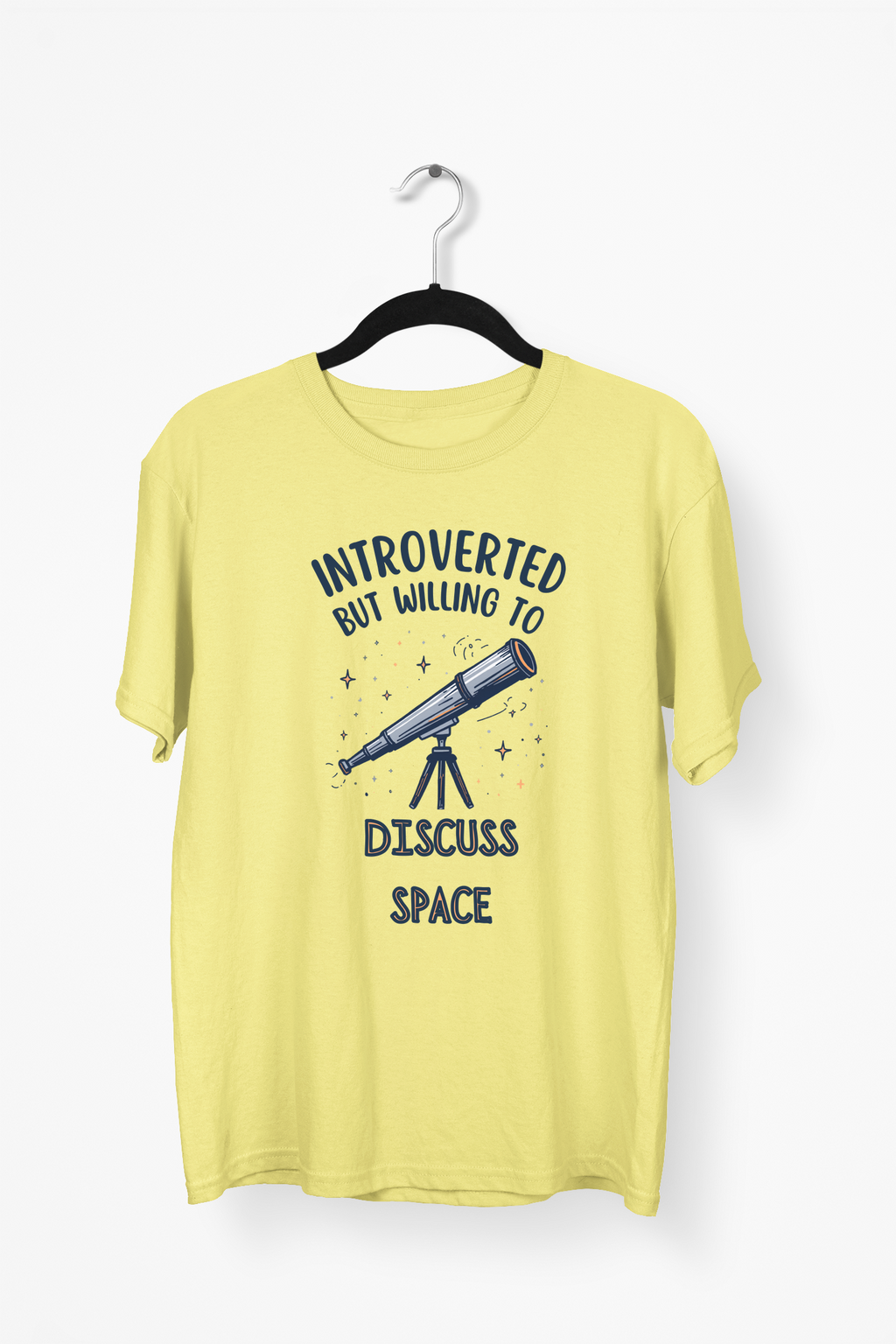 Stargazer Premium Tee — Yellow