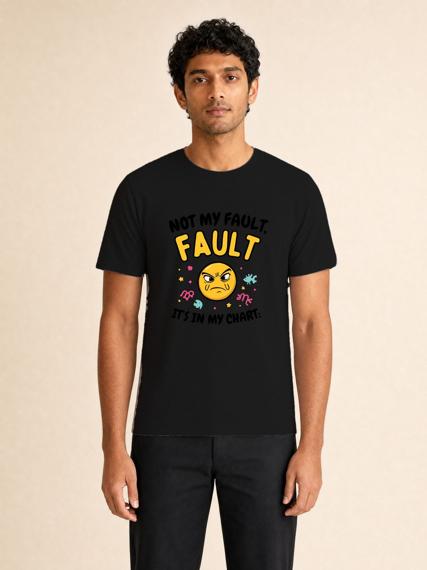 Shrug Emoji - male model (full)