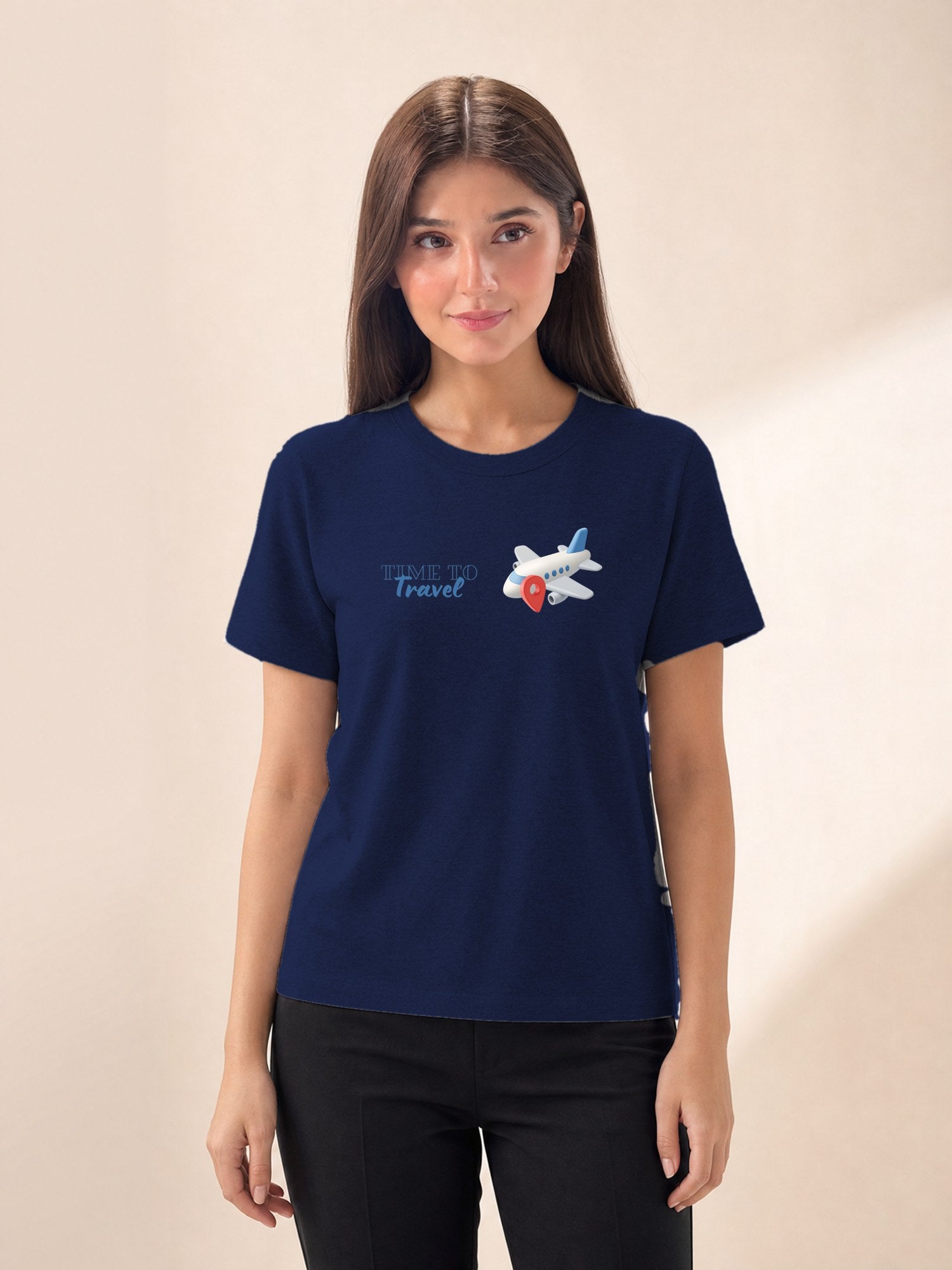 Model - Female - Navy Blue