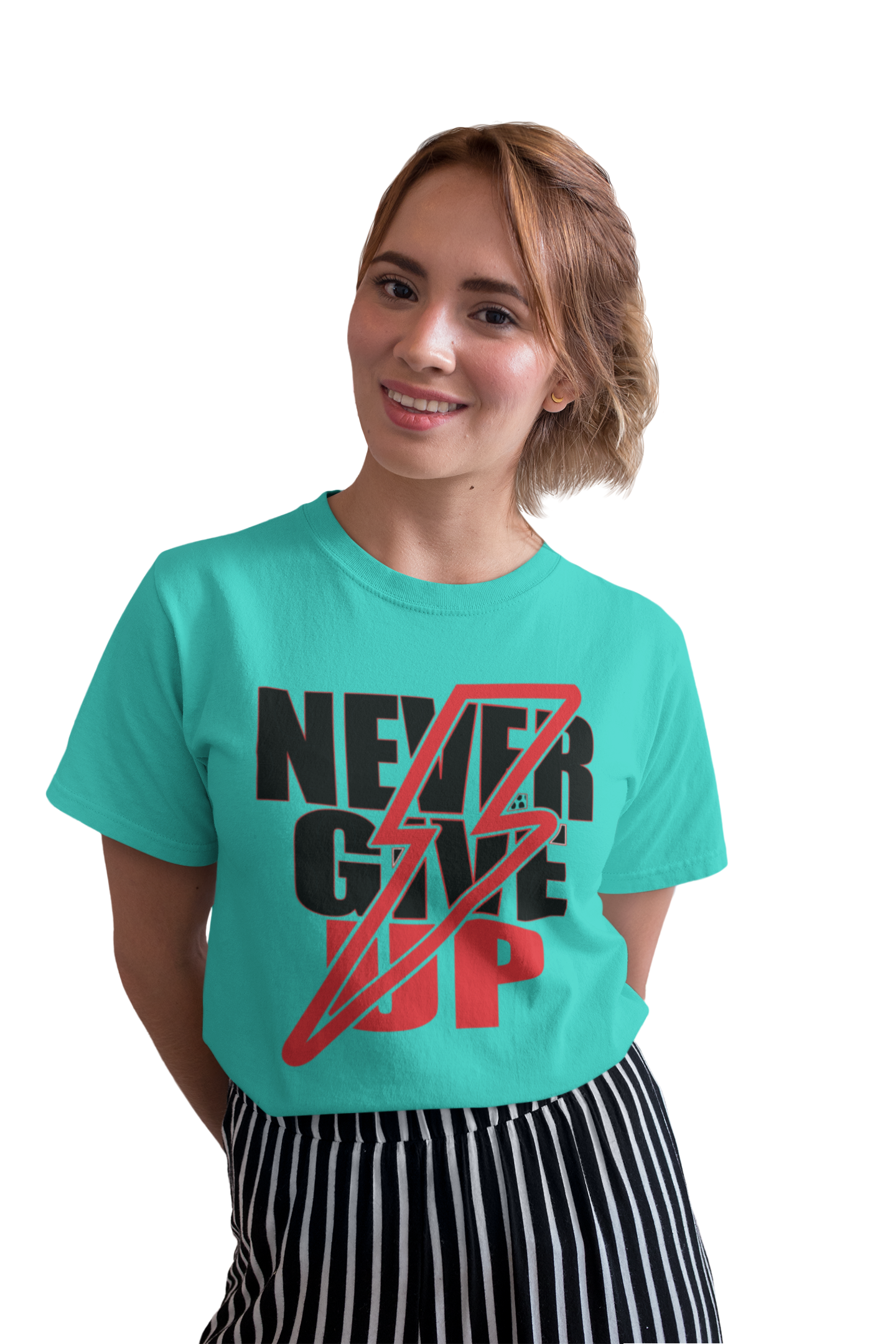 Never Give Up Premium Tee