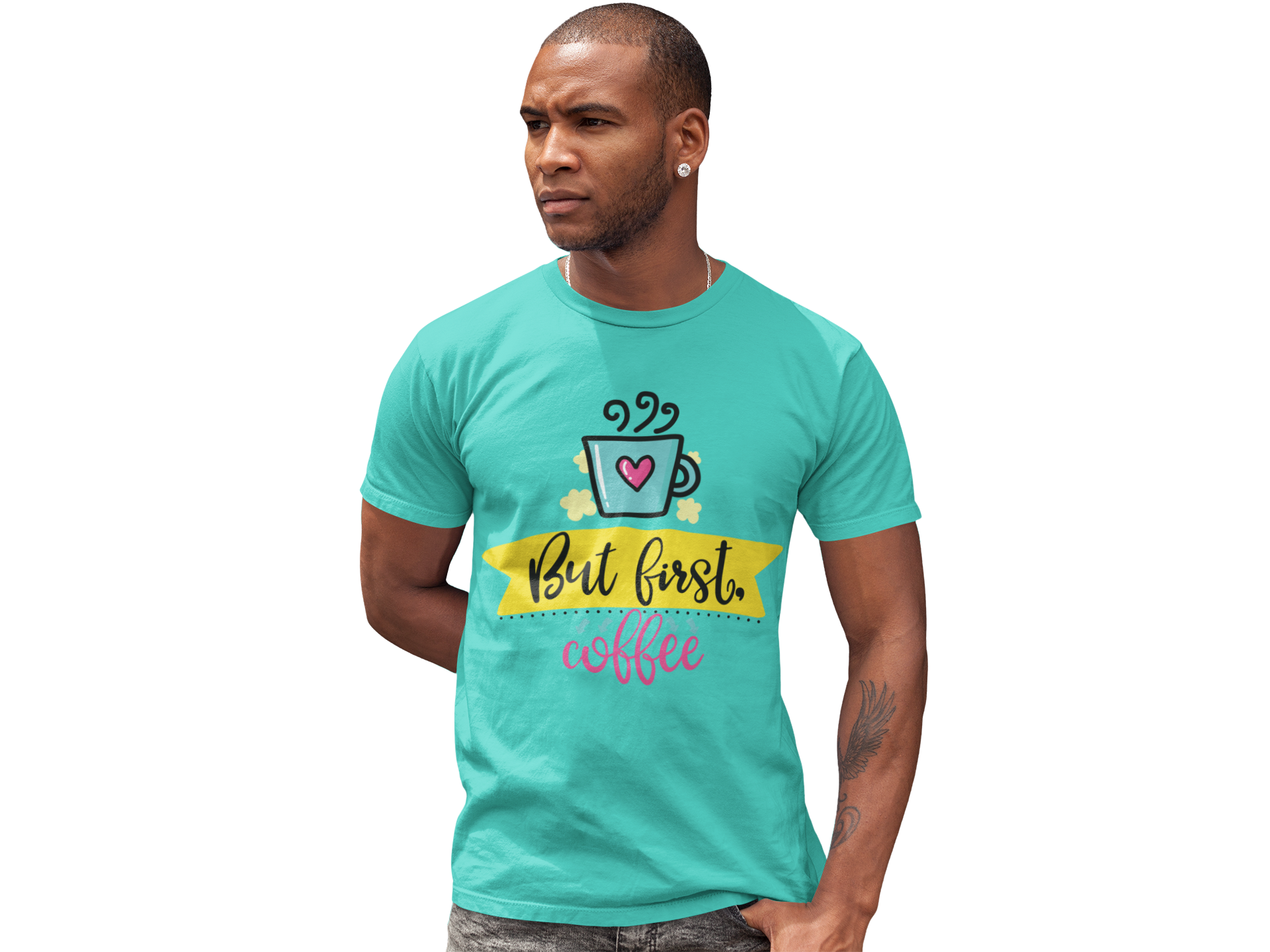 But First Coffee Premium Tee