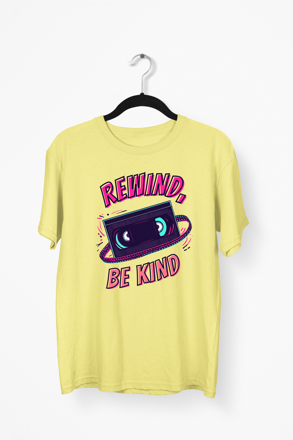 Hand-Drawn Premium Tee — Yellow