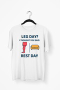 Gym Humor Premium Tee — White