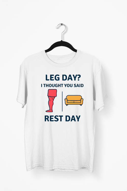 Gym Humor Premium Tee — White